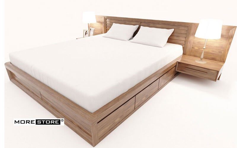 Mẫu giường ngủ đẹp gỗ công nghiệp chất lượng tại Hà Nội